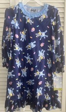Bluey Girls Pajama Nightgown. Ankle Length Size 8. NWT