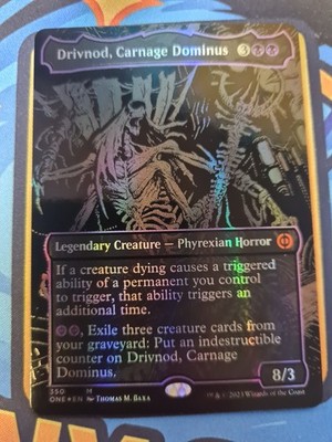 Drivnod, Carnage Dominus [Oil Slick Raised Foil] | MTG