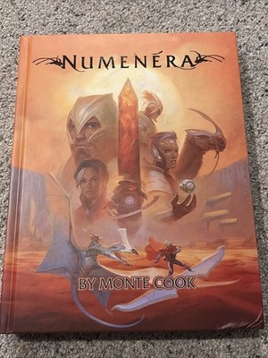 Numenera RPG Corebook Hardcover MAP INCLUDED See Pics