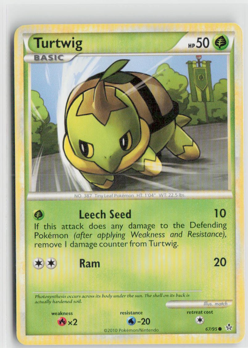 Turtwig Common Unleashed 67/95 LP
