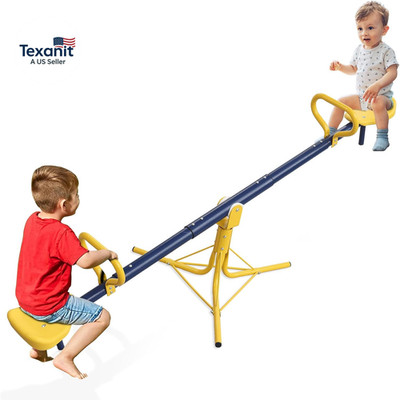 Teeter Totter, Seesaw for Kids Outdoor Play Toys, See Saw for Toddlers Ages 3-7