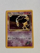 Sabrina's Alakazam #16 Prices | Pokemon Gym Challenge | Pokemon Cards