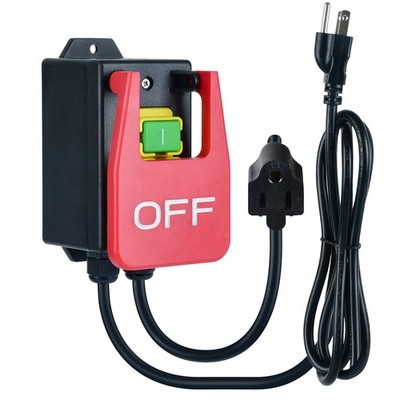 110V On Off Paddle Switch Router Table Safety Power Switch Large Stop Emergency
