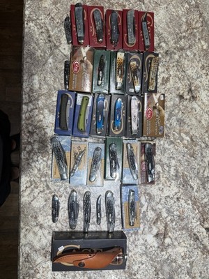 31 Case Knife Collection Unused Mint Near Mint