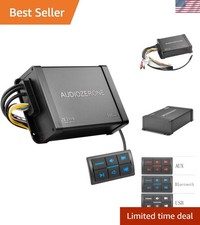 Marine Bluetooth Amplifier car Audio System Waterproof Multi-Function Remote ...