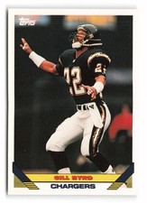 1993 Topps Gill Byrd #598 San Diego Chargers