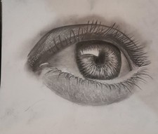 Hyperrealistic Eye  Potrait