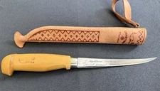 Rapala J Marttiini Fish Fillet Skinner Knife 6” Blade Finland Martini w/Sheath