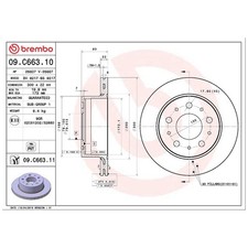 2x Bremsscheibe hinten für Fiat Ducato 250 | 26239593