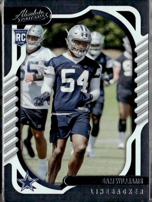 2022 Panini Absolute #193 Sam Williams Green