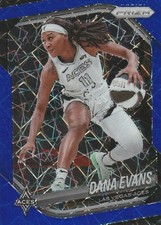 2025 Panini Prizm WNBA - Blue Velocity Prizms #33 - Dana Evans - Las Vegas Aces