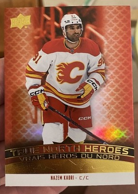 2025-26 UD Tim Hortons True North Heroes Nazem Kadri TNH-5 Calgary Flames Insert