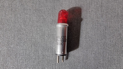Dialight Dialco Range Indicator Light Red 14V 20MA 507-4537 56K Vintage Bulb