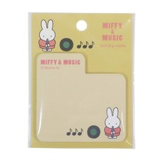 Miffy & Music Die-cut Sticky Notes Performance Japan