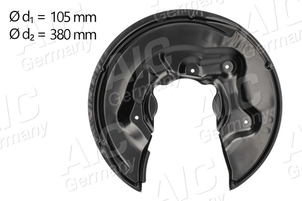 Spritzblech Ankerblech Hinterachse Rechts FÜR Vw, Skoda - AIC 57835-image