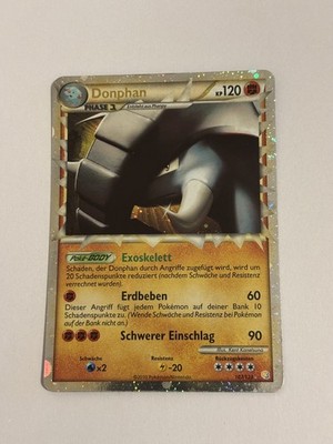 Donphan 107/123 HeartGold & SoulSilver Deutsch Excellent Pokemon