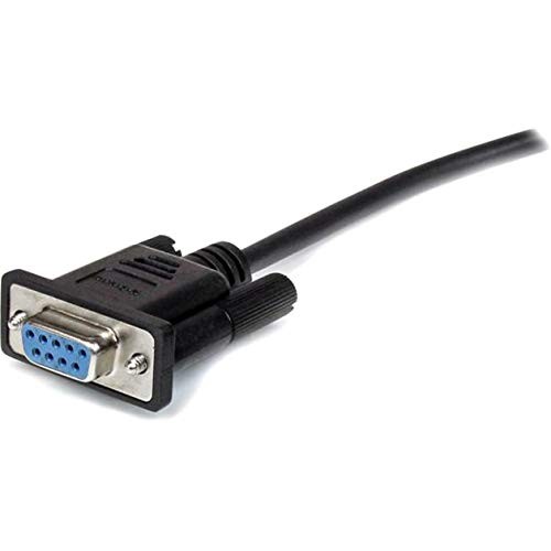StarTech.com 0.5m Black Straight Through DB9 RS232 Serial Cable - DB9 RS232 Seri - Bild 6 von 7