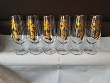 Biertulpe, Biergläser mit Goldblatt