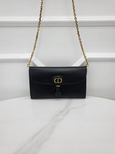 Pochette chaîne Dior East West noire S5703UBPZ_M900 129137386