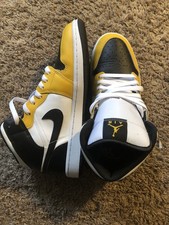 Jordan 1 Mid Yellow Ochre for Sale - Authenticity Guaranteed - eBay
