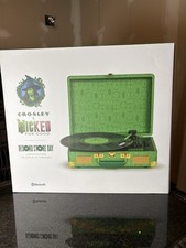WICKED FOR GOOD X CROSLEY TURNTABLE RSD BLACK FRIDAY    IN HAND FAST SHIP   