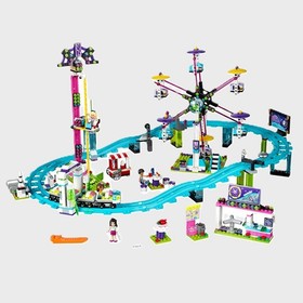 Lego Friends Amusement Park Roller Coaster Set 41130 Complete with Instructions