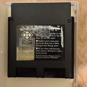 Vindicators Tengen NES Nintendo - CIB Complete in Box, Super Nice Condition!