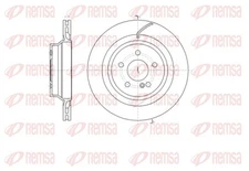Remsa 61404.10 Brake Disc for Mercedes-Benz
