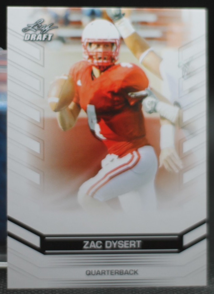 2013 Leaf Draft - Zac Dysert (RC) #77 (Miami Redhawks)