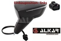 Alkar 6141811 AußEnspiegel Links Spiegel AußEn FüR Seat