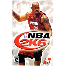  Manual Only NBA 2K6 - Sony Playstation 2 Excellent Tested Original