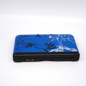 Nintendo 3DS XL  Blue Console w/ Pokemon X Y Plates + extras (USA)