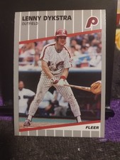 1989 Fleer Update - Lenny Dykstra #U-105