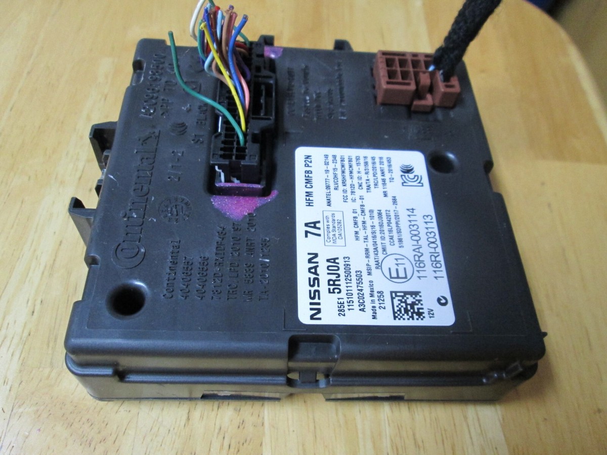 2021-2023 Nissan Versa S Smart Keyless Control Unit 285E1-5RJ0A | eBay