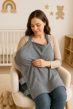 Grey Haze Breastfeeding Cover