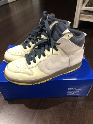Nike Dunk High WMNS Alabaster Sail Classic Charcoal Zest Size 11.5 325203  711 | eBay