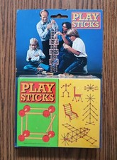 Neu Play Sticks, Swedish Match, 40 Kugeln, 190 St&auml;bchen, 60-er original verpackt