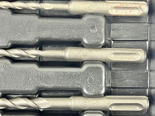 SDS Plus Drill Bit & Chisel Set 11 Piece Large 5mm - 22mm Brick Stone Concrete - Picture 16 of 22
