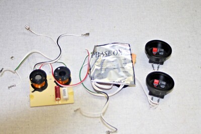 Quadral--Lautsprecher-Weichen/Terminals aus 2-Wege Box ''Phase One''---gebr./heile