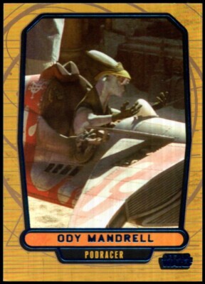 2013 Topps Star Wars Galactic Files 2 ''BLUE FOIL'' #356...ODY MANDRELL #273/350