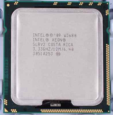 Intel Xeon W3680 3.33 GHz Six Core CPU Processor SLBV2 LGA 1366 CPU