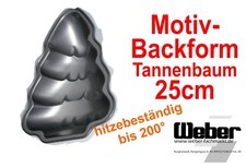 Backform WEIHNACHTSBAUM Kuchenform antihaftbeschichtet 25x19 cm chg®   950440274