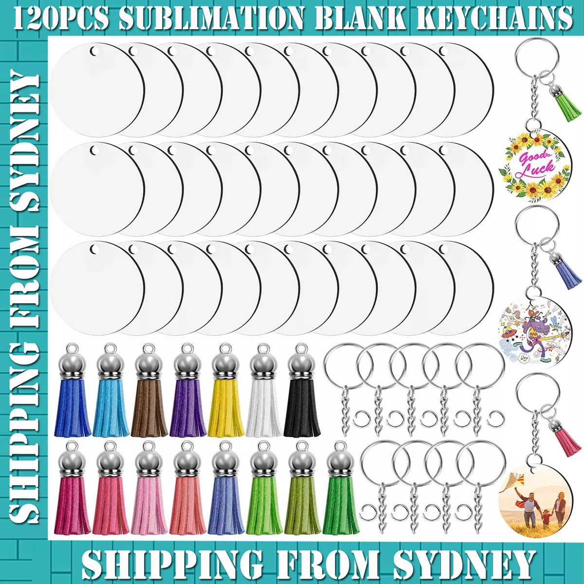Plain keychains bulk sale