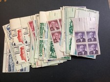 ICOLLECTZONE US Plate Blocks 40 different 3 &4 Cent #1100 / / 1166 VF NH CV $40