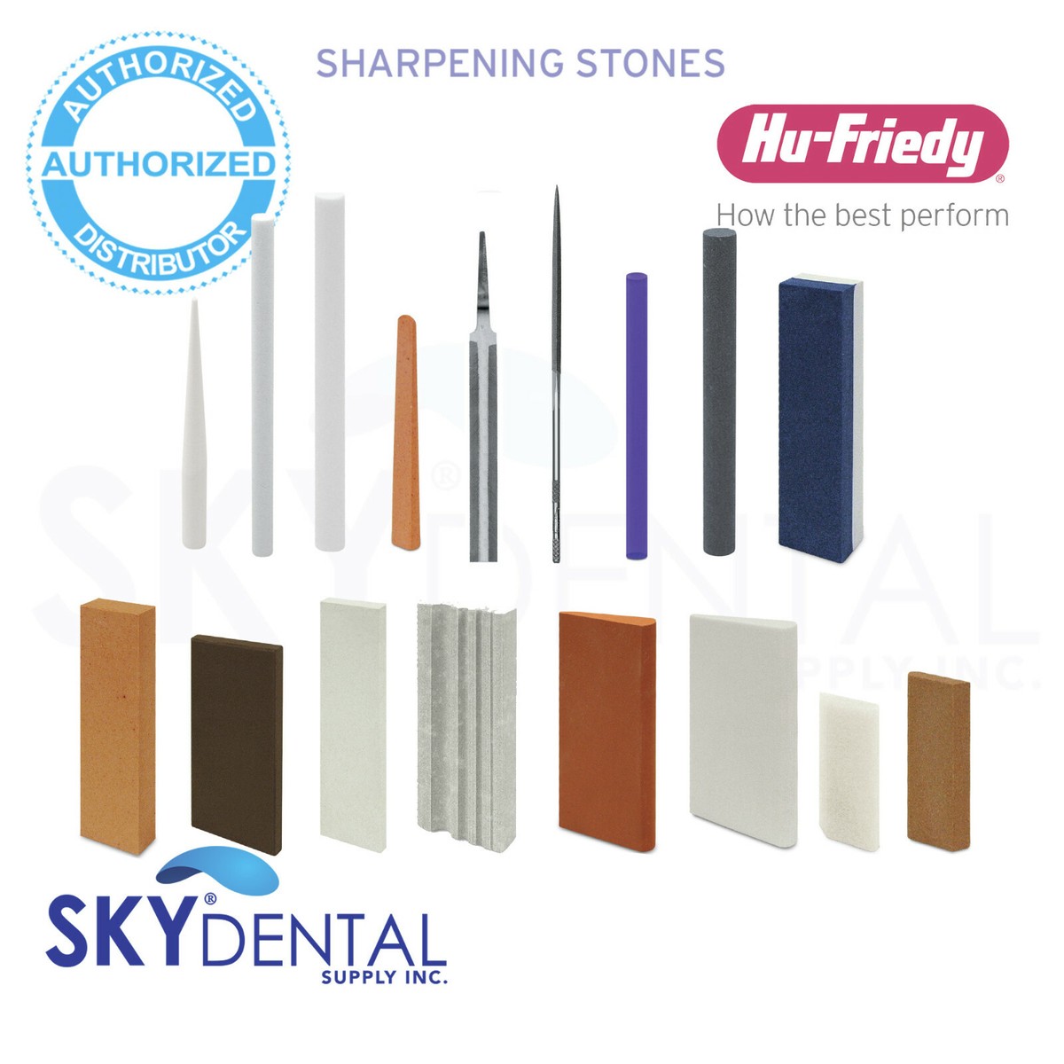 Hu-Friedy SHARPENING STONES SSDGRIT, SSLUX, PTS, FS, FST