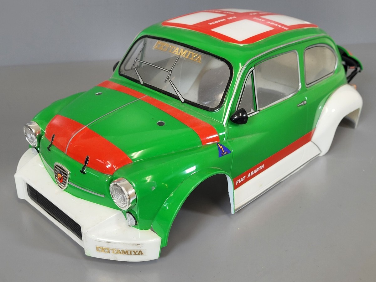 タミヤ 1/10 ファイアットアバルト ボディ タミヤ 電動RCカーシリーズ 1/10RC フィアット アバルト 1000TCR