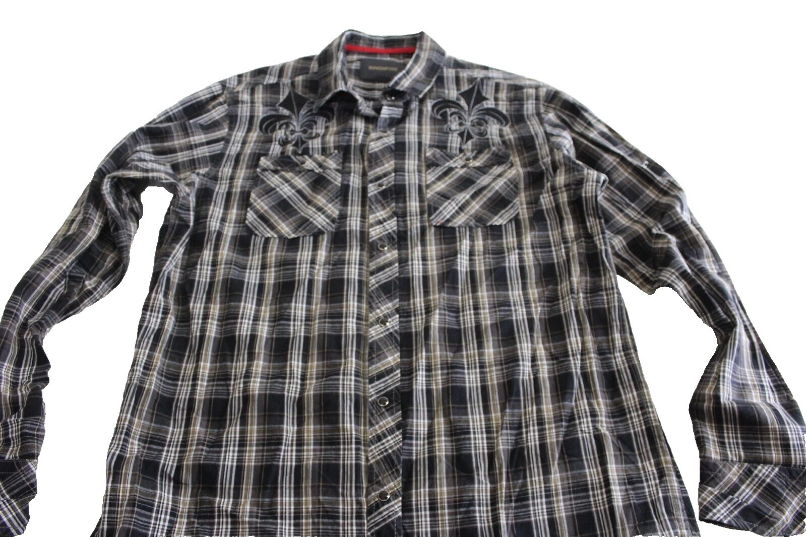 Ring of Fire Geometric Casual Button-Down Shirts for Men
