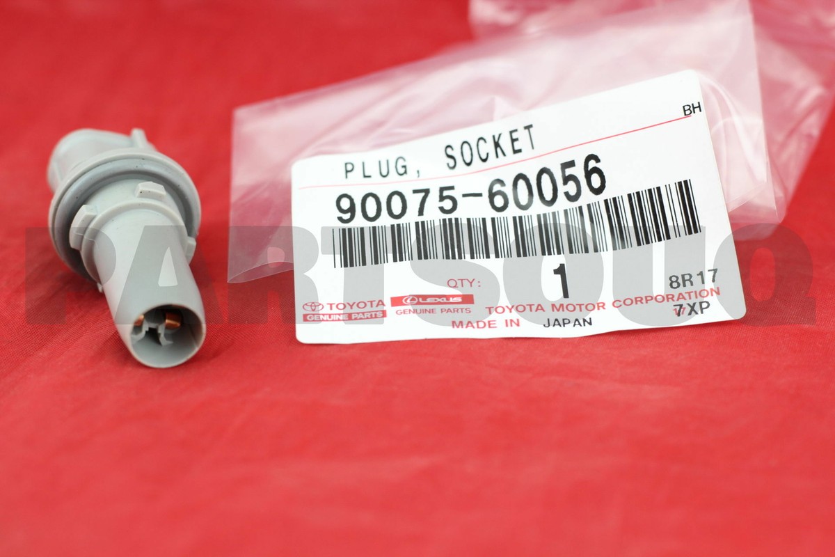 9007560056 Genuine Toyota SOCKET & WIRE, CLEARANCE LAMP 90075 