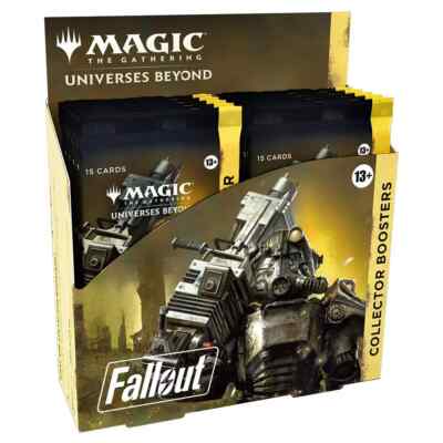 fallout play booster box Magic The Gathering Collector Pack Galactic Toys & Collectibles Boy cards Magic: The Gathering - Fallout