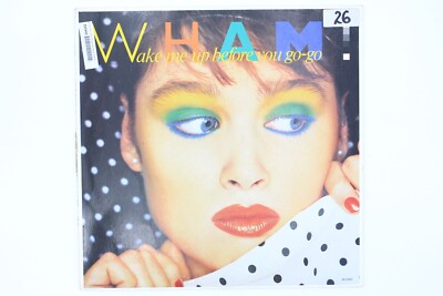 WHAM WAKE ME UP BEFORE YOU GO GO VINYL RECORD LP ES12107 EPCTA1440 MX204339